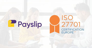 Payslip is ISO27701 2019 Certified 1