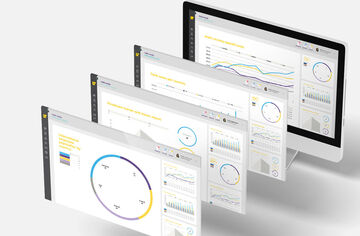 Reporting Screens desktop view