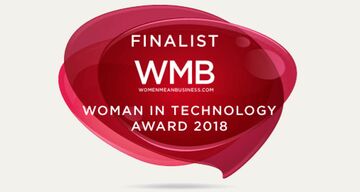 Payslip founder named Finalist at the Women Mean Business: Women in Technology Award 2018