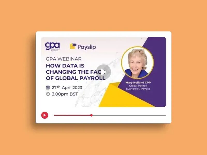 GPA webinar How data is changing the face of Global Payroll CTA image
