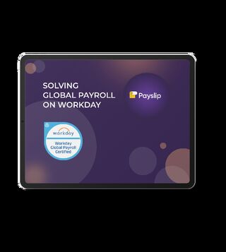 E Book Solving Global Payroll on Workday mock up