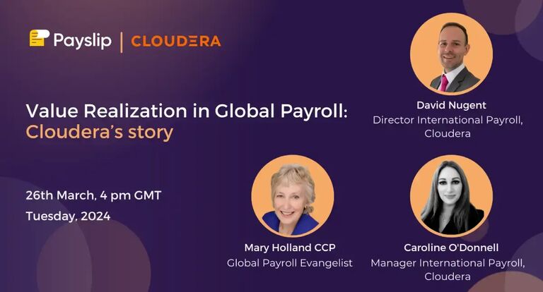 Value realization in Global Payroll March webinar 2024