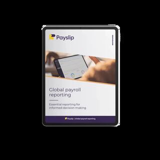 Whitepaper Global Payroll Reporting screen