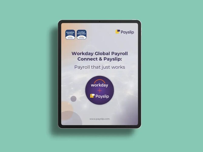 E Book Workday Global Payroll Connect Payslip