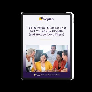 E Book Top 10 Payroll Mistakes That Put You at Risk Globally Cover