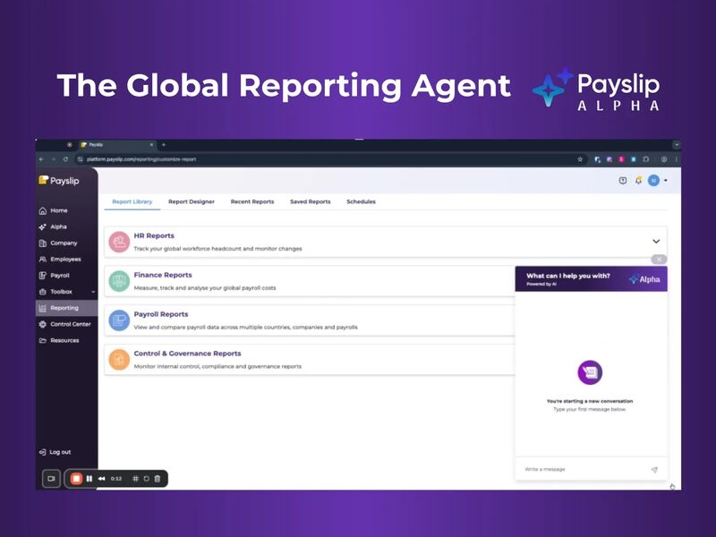 Payslip Alpha Reporting Agent 1790 x 1100 px