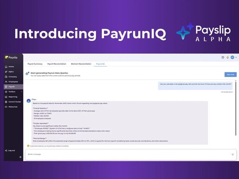 Payslip Unveils Payrun IQ to Deliver Faster Insights and 99 Less Manual Work