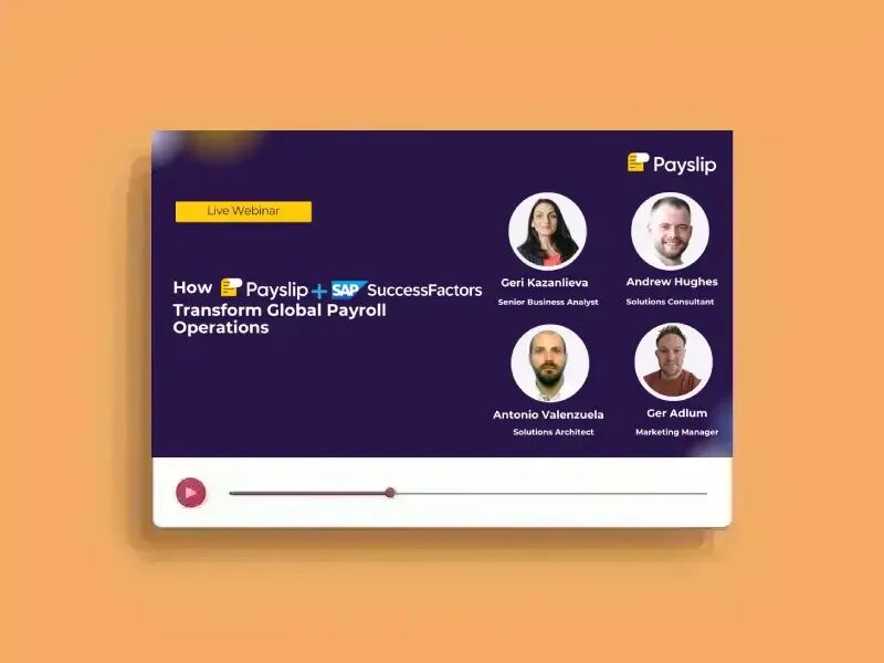 How Payslip SAP Success Factors Transform Global Payroll Operations