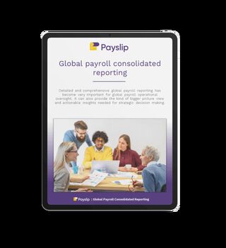 E Book Global payroll consolidated reporting