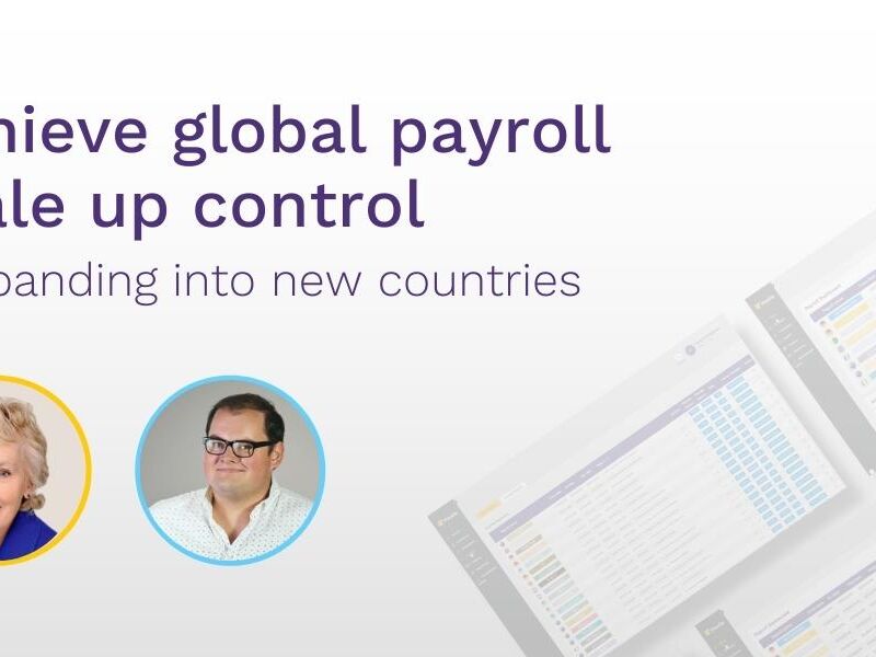 Scale up control when expanding into new countries 1