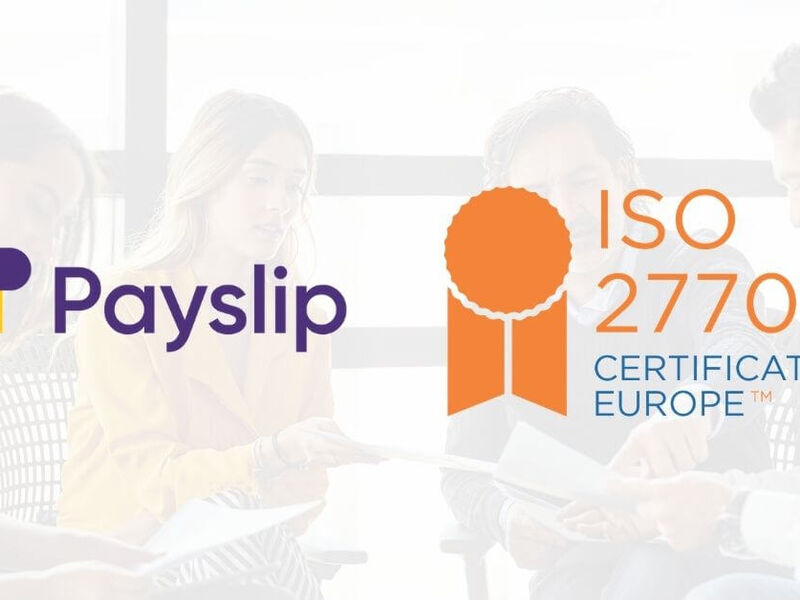 Payslip is ISO27701 2019 Certified 1