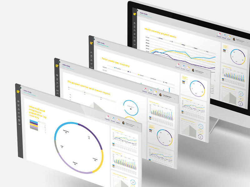 Reporting Screens desktop view