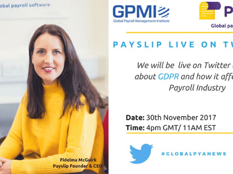 WHAT PAYROLL NEEDS TO KNOW ABOUT THE GDPR