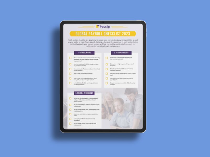 Global Payroll Checklist CTA