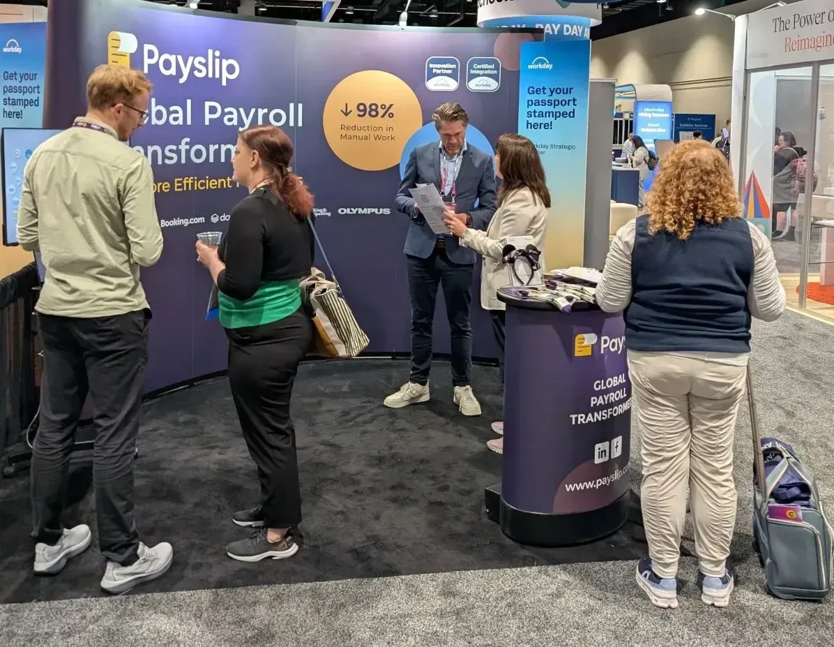 Payslip booth at PAYO 2025